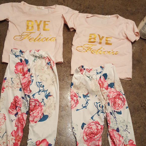 "Bye Felicia" outfit for baby girl - Picture 1 of 1